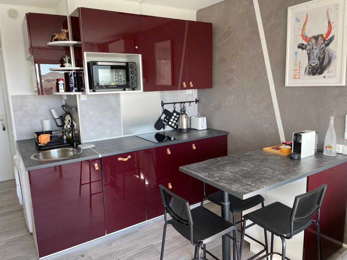 Superbe Studio, Terrasse, Piscine, Parking Льо Гро-дю-Роа Екстериор снимка